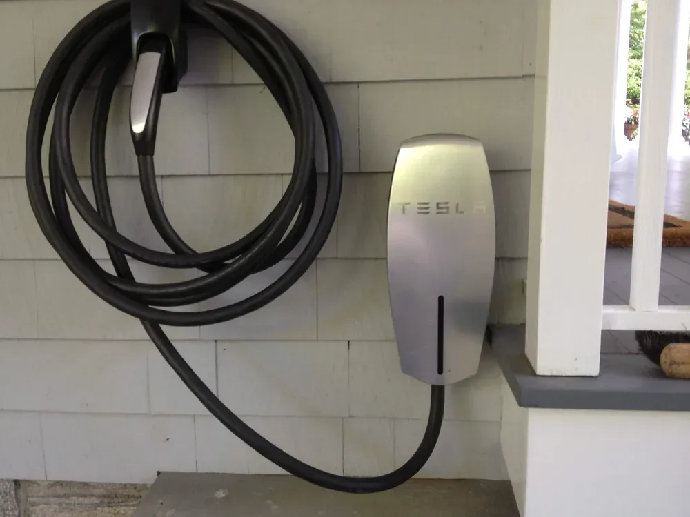 EV charger installed by a licensed electrician in Brantford